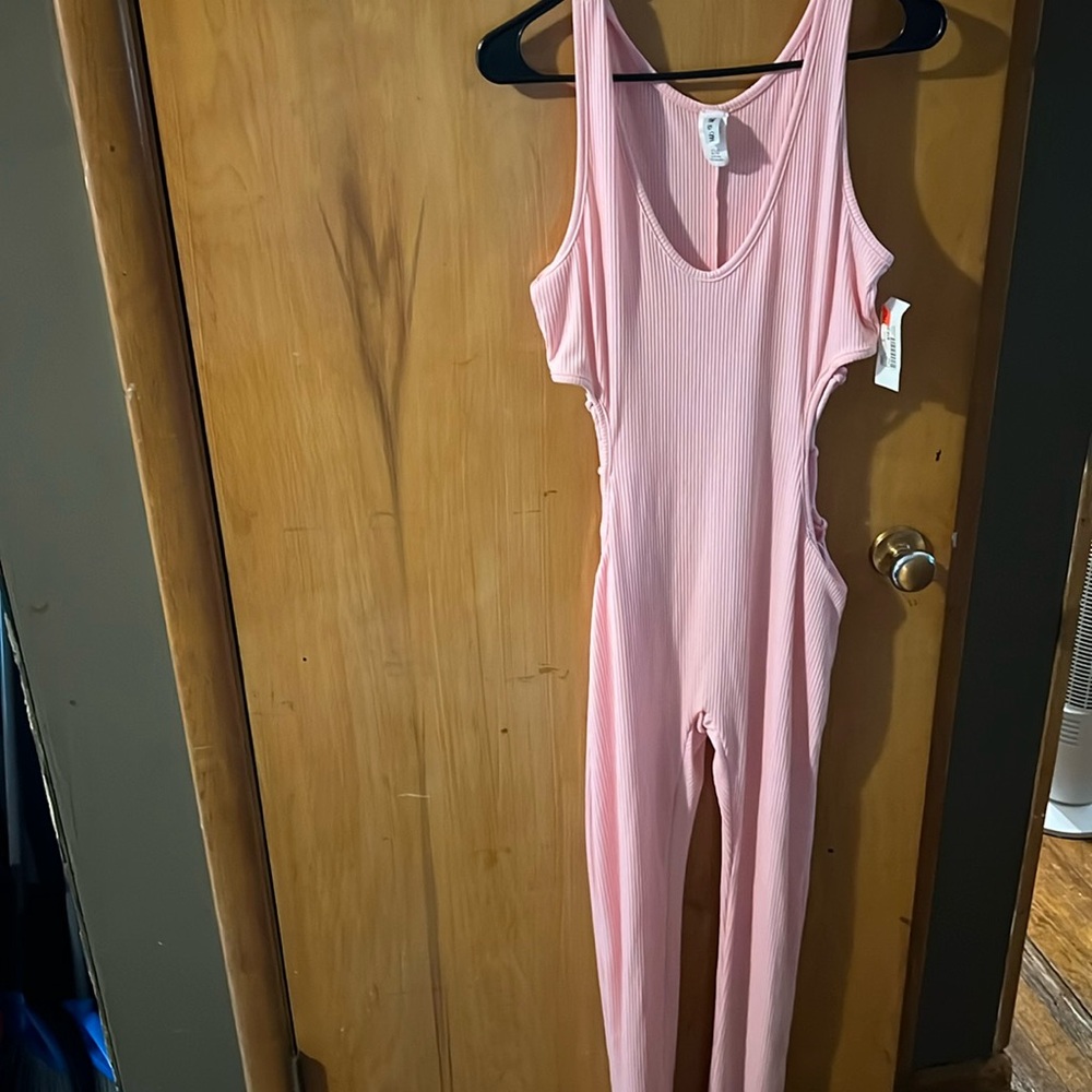 Pink romper